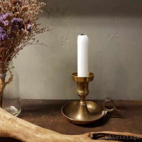 50. Brass candle holder